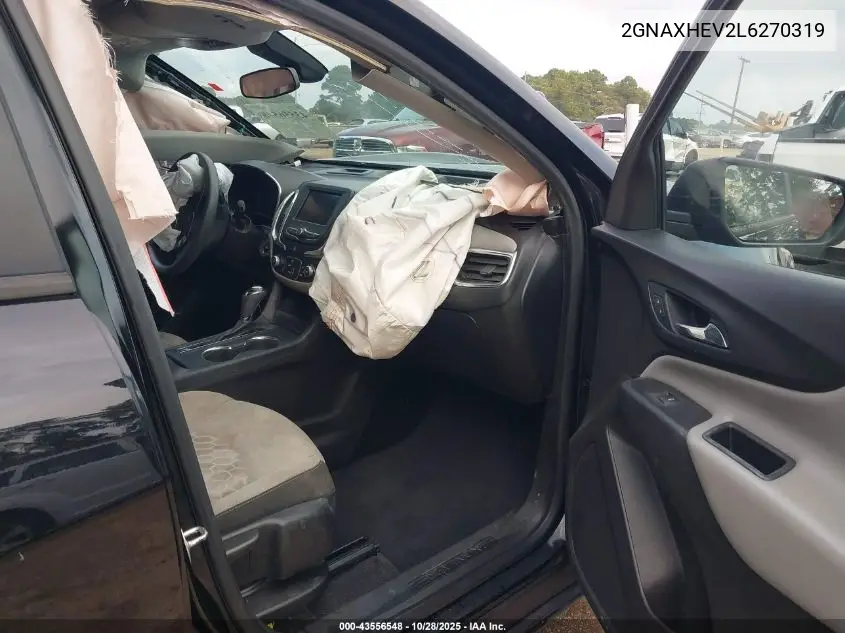2GNAXHEV2L6270319 2020 Chevrolet Equinox Fwd Ls