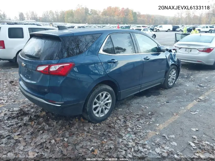 2GNAXJEVXL6133118 2020 Chevrolet Equinox Fwd 2Fl