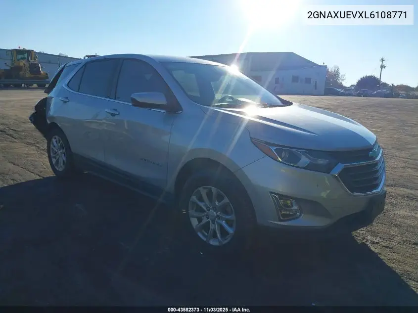2GNAXUEVXL6108771 2020 Chevrolet Equinox Awd Lt 1.5L Turbo
