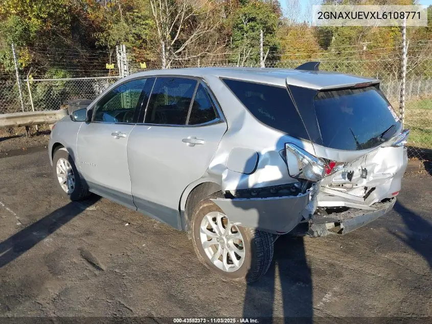 2GNAXUEVXL6108771 2020 Chevrolet Equinox Awd Lt 1.5L Turbo