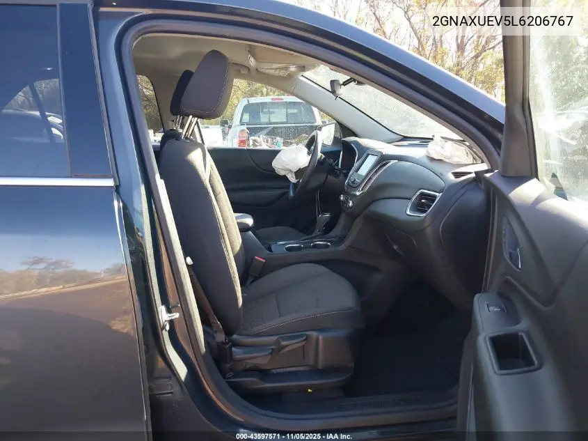 2GNAXUEV5L6206767 2020 Chevrolet Equinox Awd Lt 1.5L Turbo