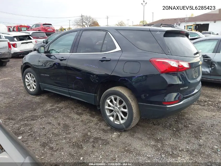 2GNAXUEV5L6285423 2020 Chevrolet Equinox Awd Lt 1.5L Turbo