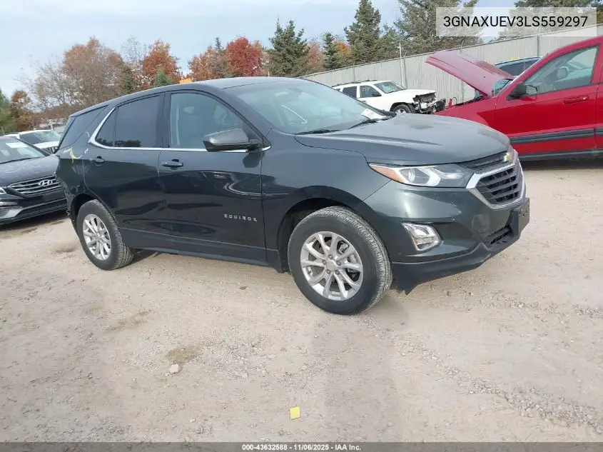 3GNAXUEV3LS559297 2020 Chevrolet Equinox Awd Lt 1.5L Turbo