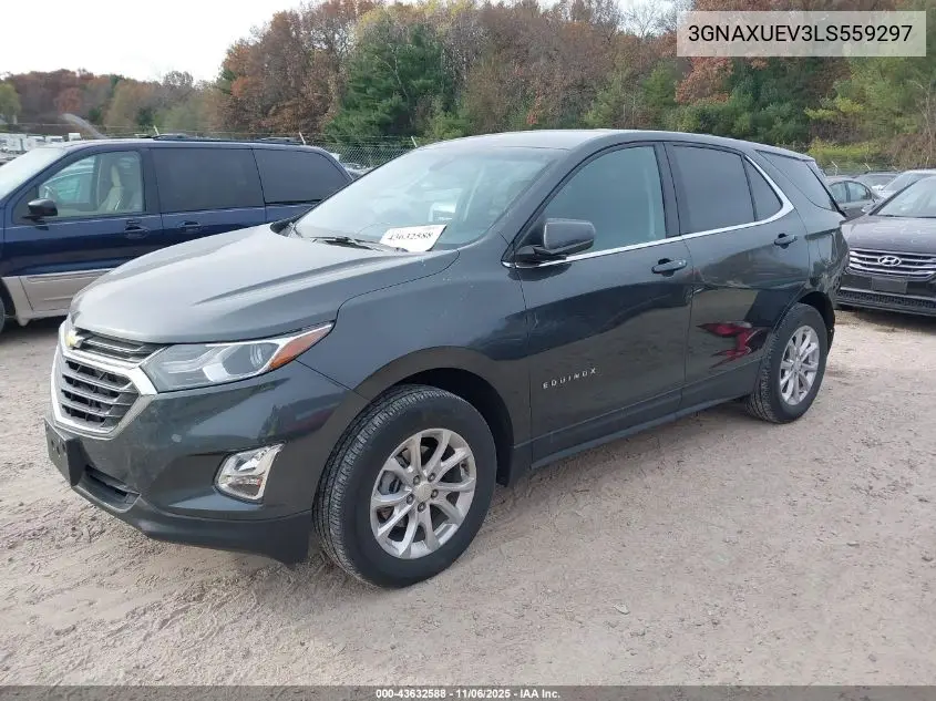 3GNAXUEV3LS559297 2020 Chevrolet Equinox Awd Lt 1.5L Turbo