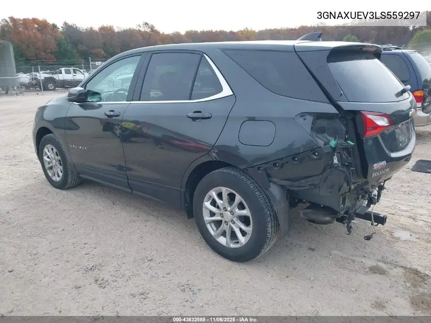 3GNAXUEV3LS559297 2020 Chevrolet Equinox Awd Lt 1.5L Turbo