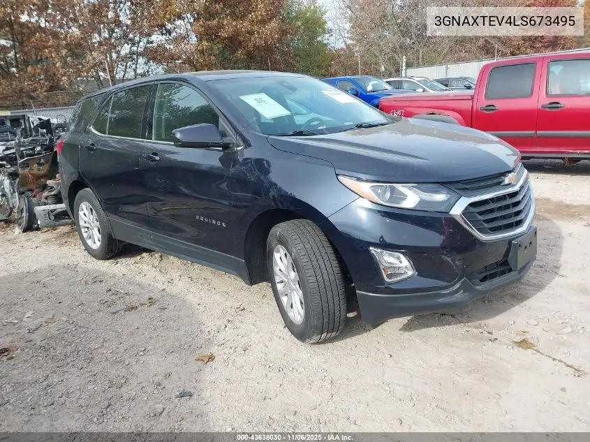 3GNAXTEV4LS673495 2020 Chevrolet Equinox Awd 2Fl