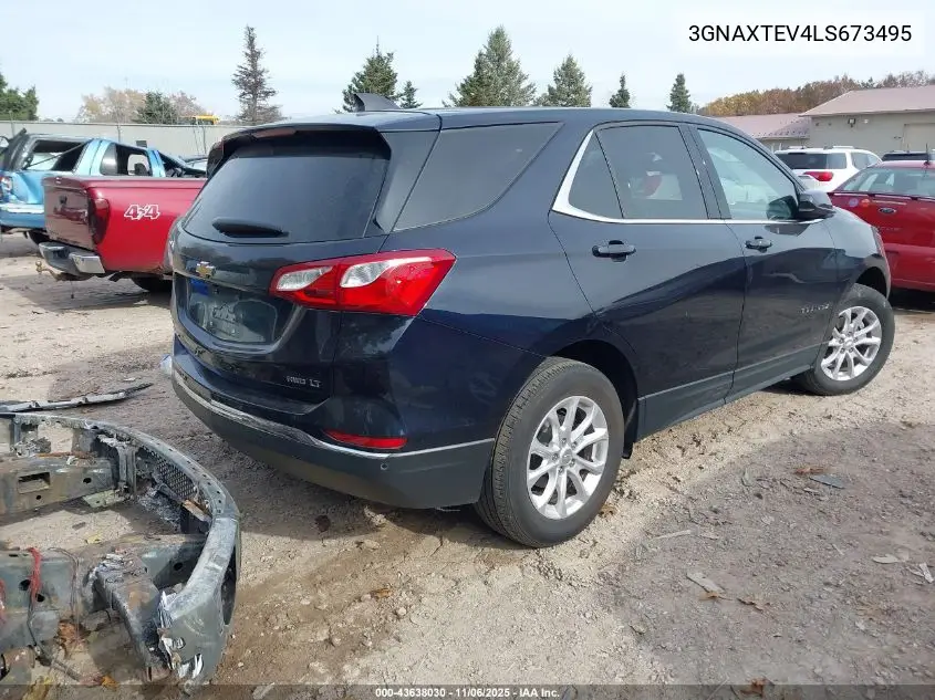 3GNAXTEV4LS673495 2020 Chevrolet Equinox Awd 2Fl