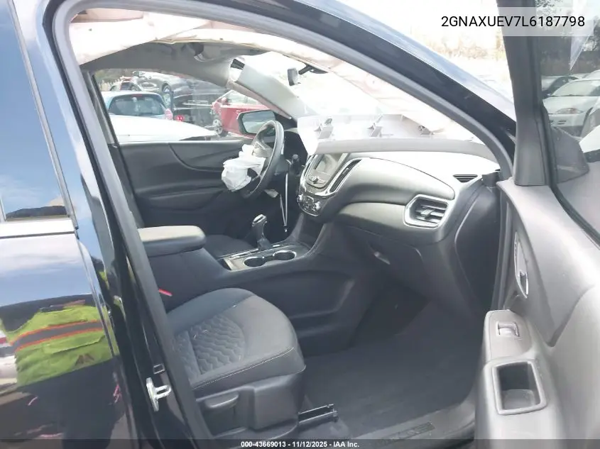 2GNAXUEV7L6187798 2020 Chevrolet Equinox Awd Lt 1.5L Turbo