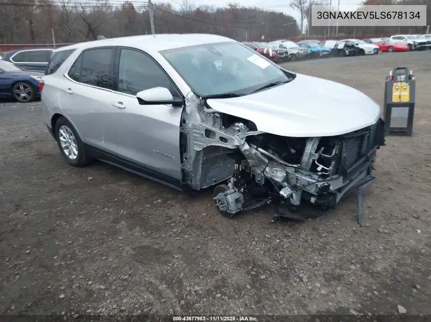 3GNAXKEV5LS678134 2020 Chevrolet Equinox Fwd Lt 1.5L Turbo