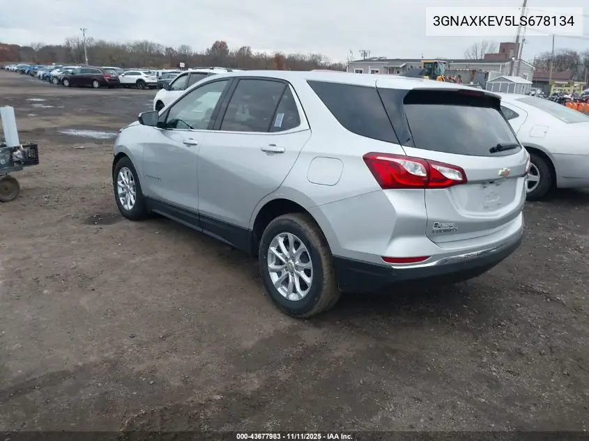 3GNAXKEV5LS678134 2020 Chevrolet Equinox Fwd Lt 1.5L Turbo