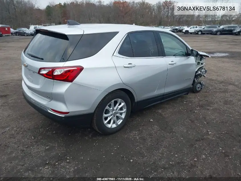 3GNAXKEV5LS678134 2020 Chevrolet Equinox Fwd Lt 1.5L Turbo