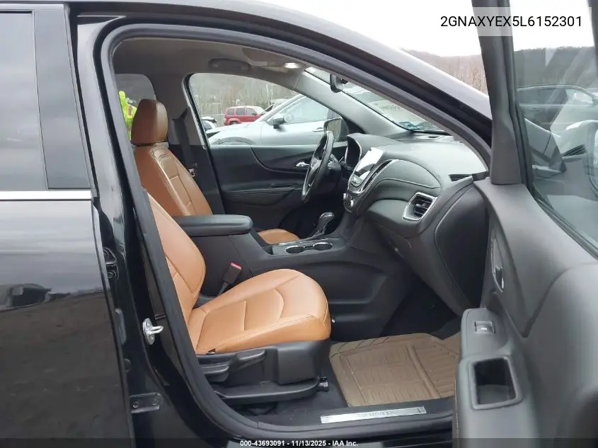 2GNAXYEX5L6152301 2020 Chevrolet Equinox Awd Premier 2.0L Turbo