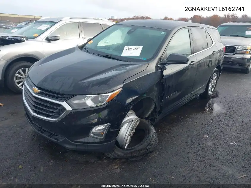 2GNAXKEV1L6162741 2020 Chevrolet Equinox Fwd Lt 1.5L Turbo