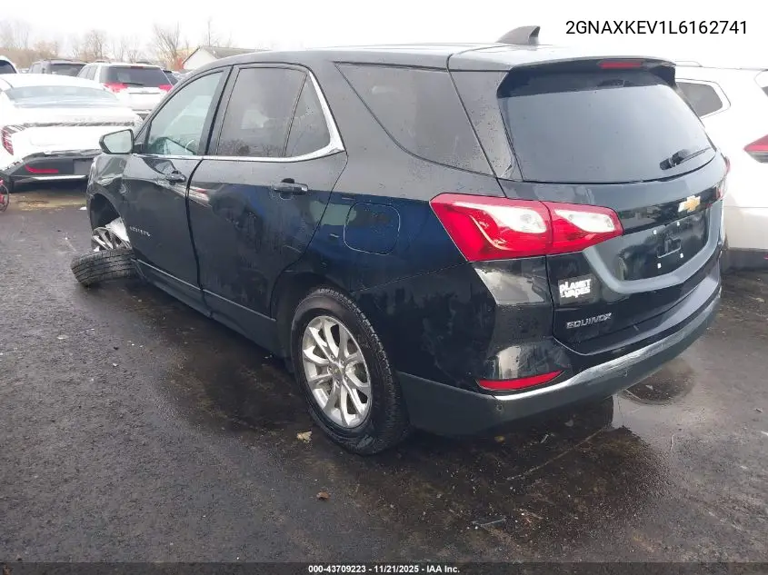 2GNAXKEV1L6162741 2020 Chevrolet Equinox Fwd Lt 1.5L Turbo