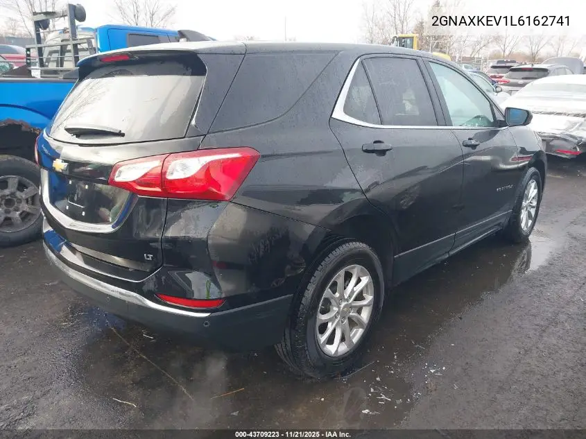 2GNAXKEV1L6162741 2020 Chevrolet Equinox Fwd Lt 1.5L Turbo