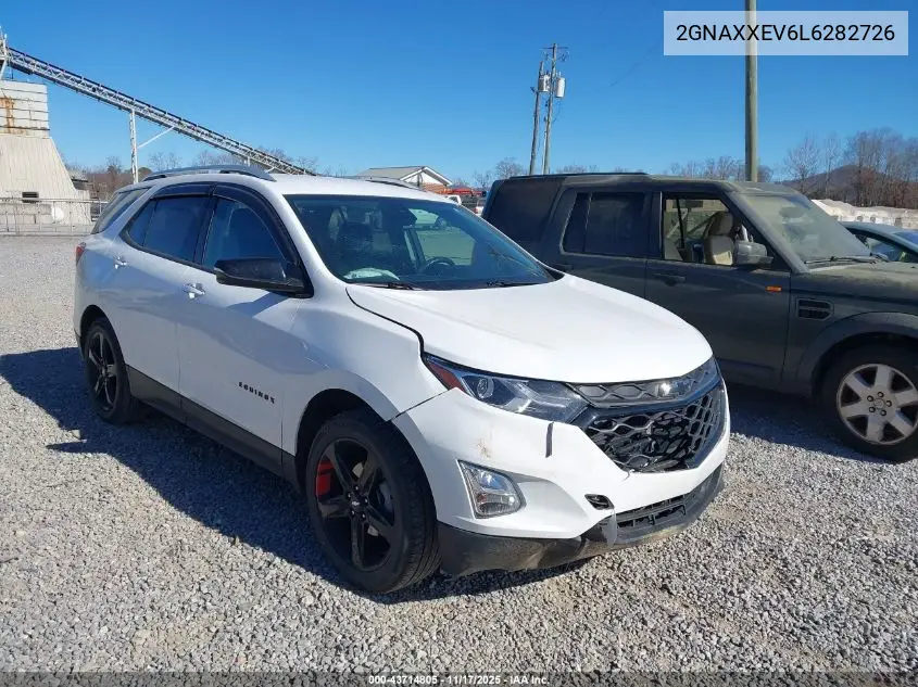 2GNAXXEV6L6282726 2020 Chevrolet Equinox Awd Premier 1.5L Turbo