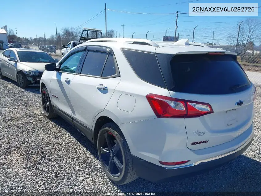 2GNAXXEV6L6282726 2020 Chevrolet Equinox Awd Premier 1.5L Turbo