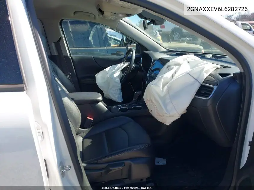 2GNAXXEV6L6282726 2020 Chevrolet Equinox Awd Premier 1.5L Turbo
