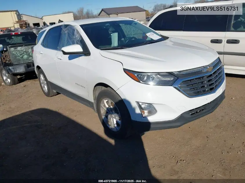 3GNAXUEV9LS516731 2020 Chevrolet Equinox Awd Lt 1.5L Turbo