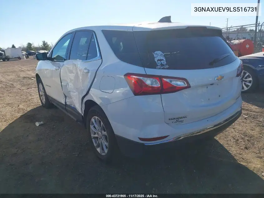 3GNAXUEV9LS516731 2020 Chevrolet Equinox Awd Lt 1.5L Turbo