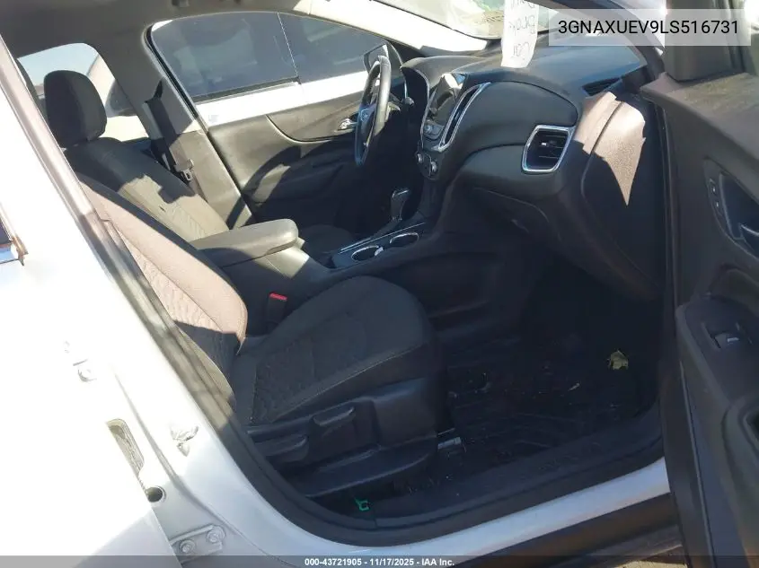 3GNAXUEV9LS516731 2020 Chevrolet Equinox Awd Lt 1.5L Turbo