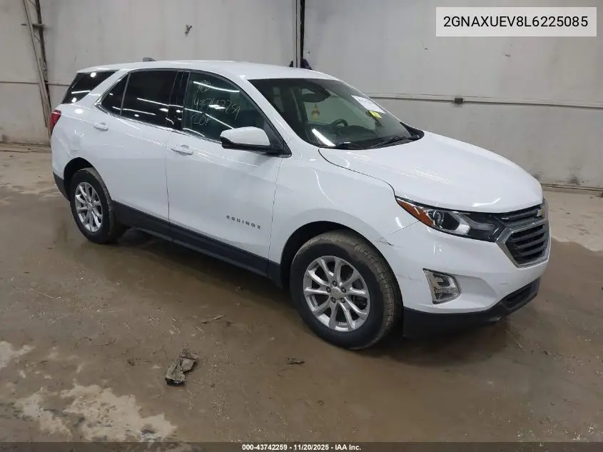 2GNAXUEV8L6225085 2020 Chevrolet Equinox Awd Lt 1.5L Turbo