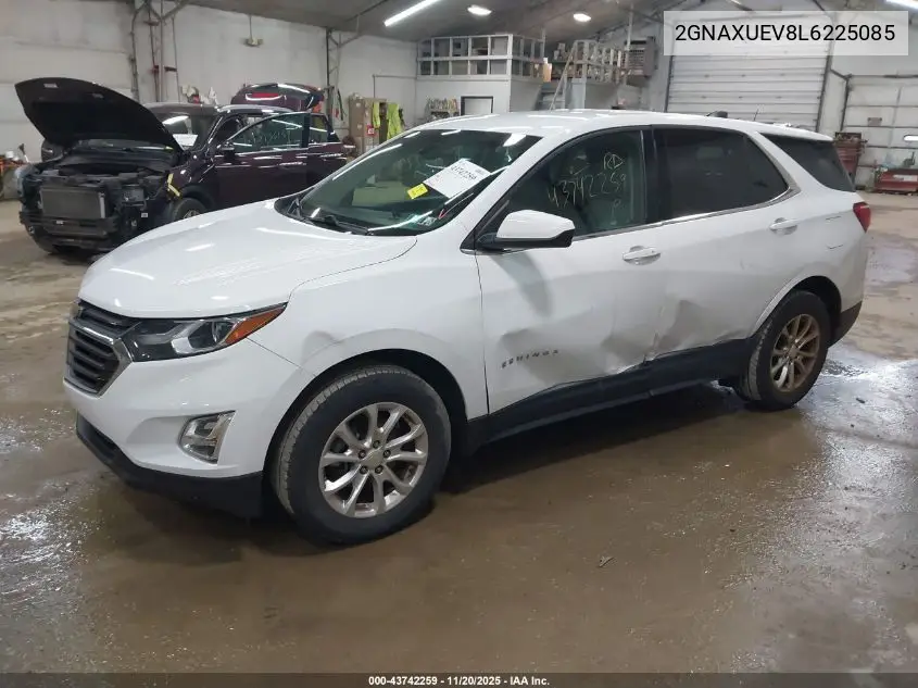2GNAXUEV8L6225085 2020 Chevrolet Equinox Awd Lt 1.5L Turbo