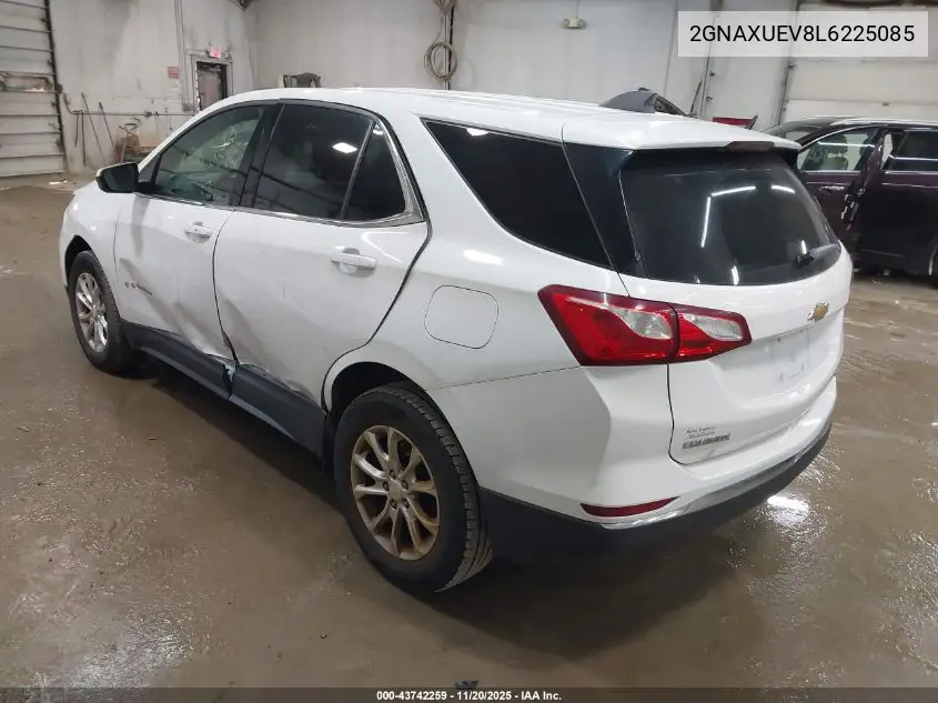 2GNAXUEV8L6225085 2020 Chevrolet Equinox Awd Lt 1.5L Turbo