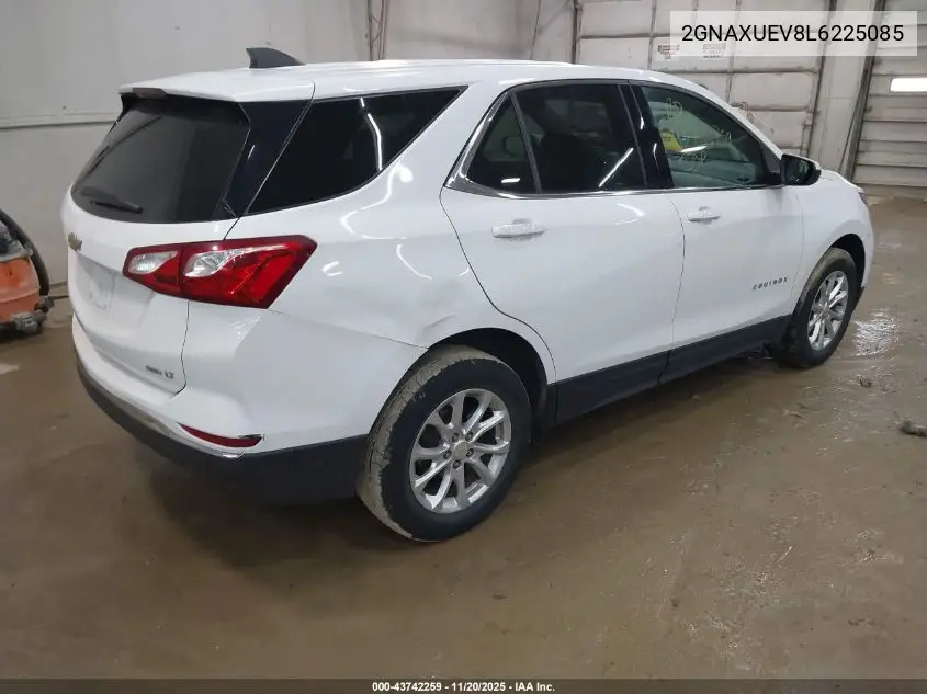 2GNAXUEV8L6225085 2020 Chevrolet Equinox Awd Lt 1.5L Turbo