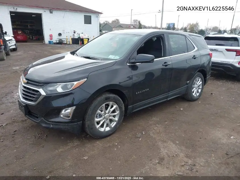 2GNAXKEV1L6225546 2020 Chevrolet Equinox Fwd Lt 1.5L Turbo