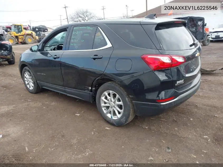 2GNAXKEV1L6225546 2020 Chevrolet Equinox Fwd Lt 1.5L Turbo