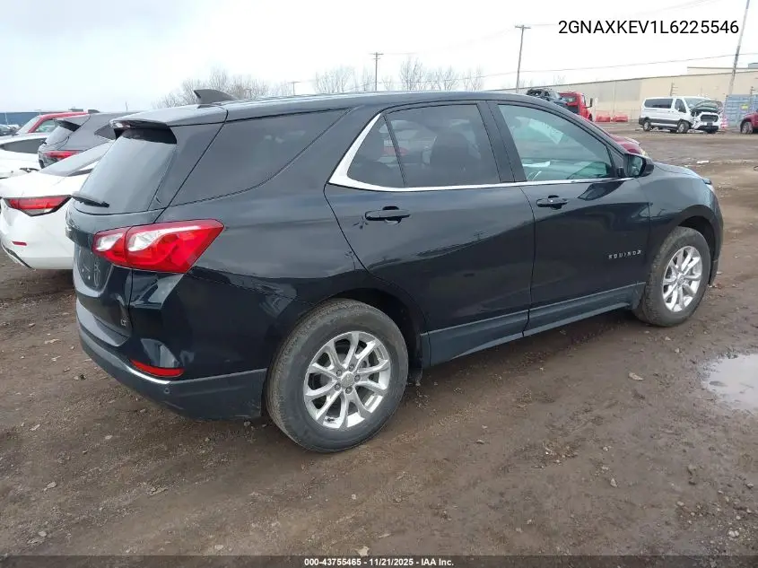 2GNAXKEV1L6225546 2020 Chevrolet Equinox Fwd Lt 1.5L Turbo