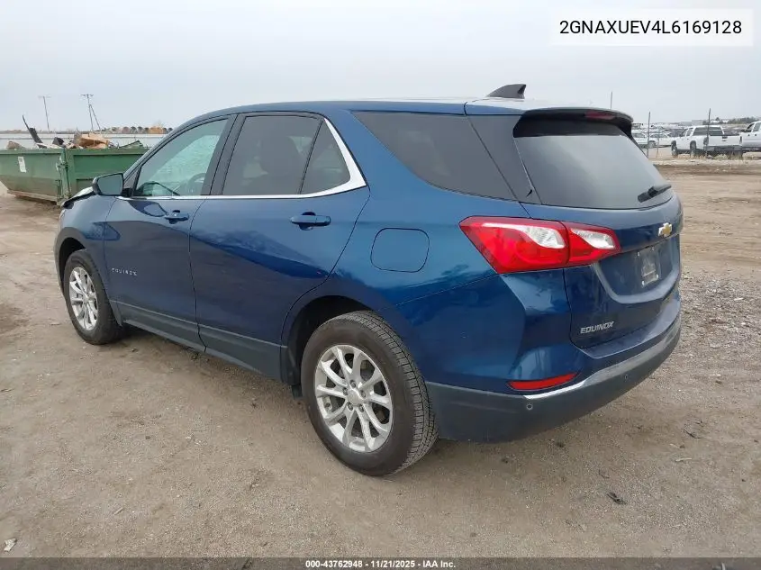 2GNAXUEV4L6169128 2020 Chevrolet Equinox Awd Lt 1.5L Turbo