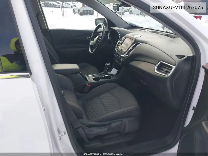 3GNAXUEV1LL267075 2020 Chevrolet Equinox Awd Lt 1.5L Turbo