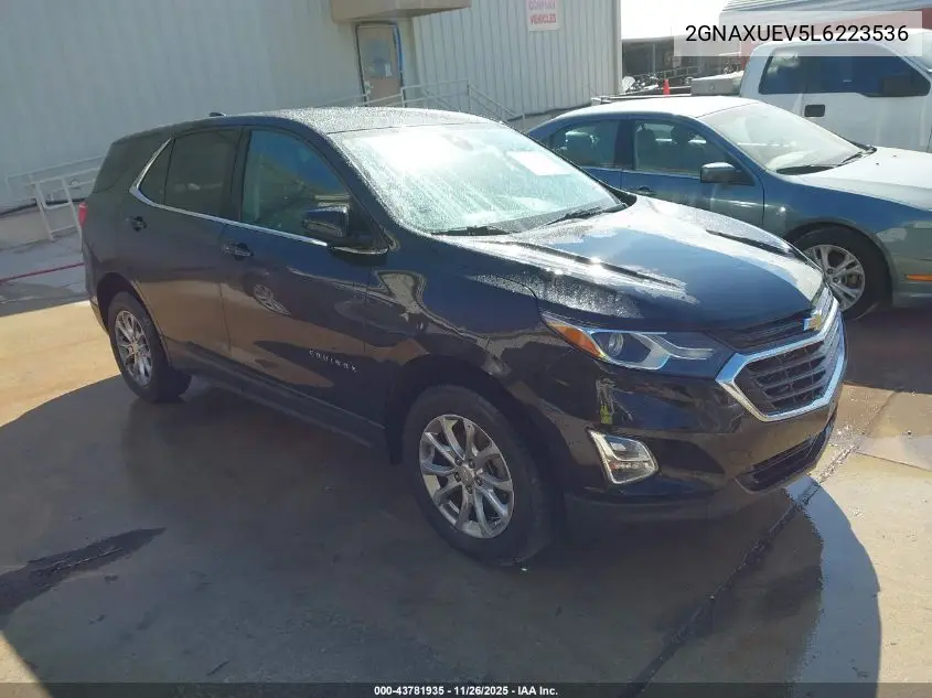 2GNAXUEV5L6223536 2020 Chevrolet Equinox Awd Lt 1.5L Turbo