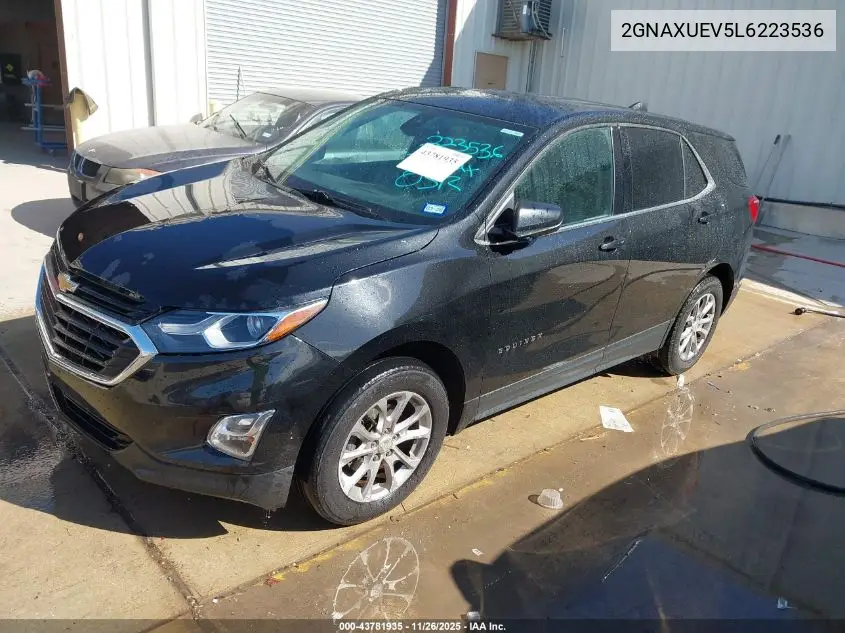 2GNAXUEV5L6223536 2020 Chevrolet Equinox Awd Lt 1.5L Turbo