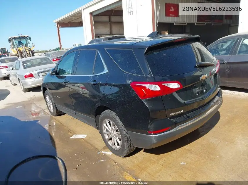 2GNAXUEV5L6223536 2020 Chevrolet Equinox Awd Lt 1.5L Turbo