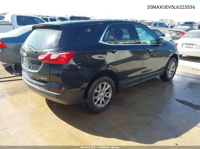 2GNAXUEV5L6223536 2020 Chevrolet Equinox Awd Lt 1.5L Turbo