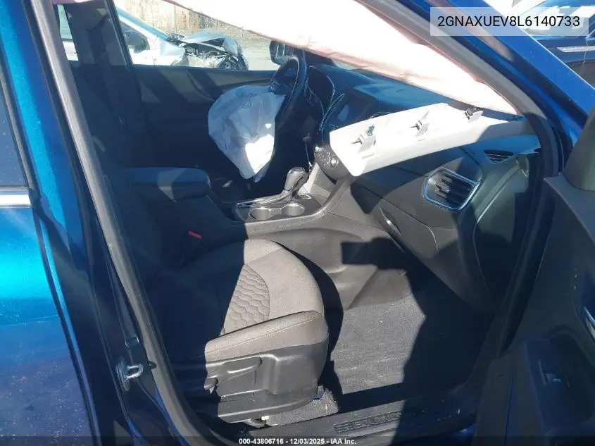 2GNAXUEV8L6140733 2020 Chevrolet Equinox Awd Lt 1.5L Turbo