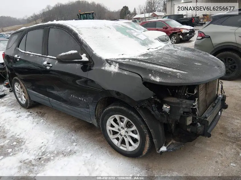 2GNAXSEV6L6256677 2020 Chevrolet Equinox Awd Ls
