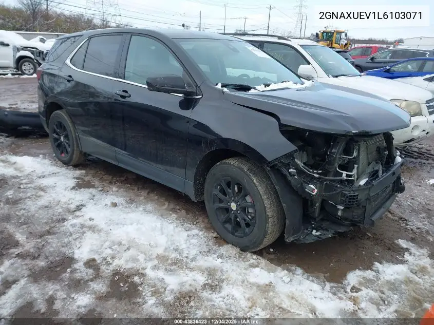 2GNAXUEV1L6103071 2020 Chevrolet Equinox Awd Lt 1.5L Turbo
