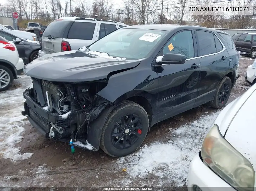 2GNAXUEV1L6103071 2020 Chevrolet Equinox Awd Lt 1.5L Turbo