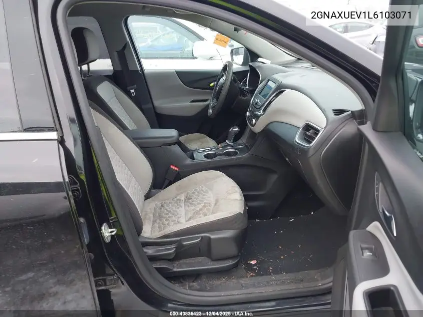 2GNAXUEV1L6103071 2020 Chevrolet Equinox Awd Lt 1.5L Turbo