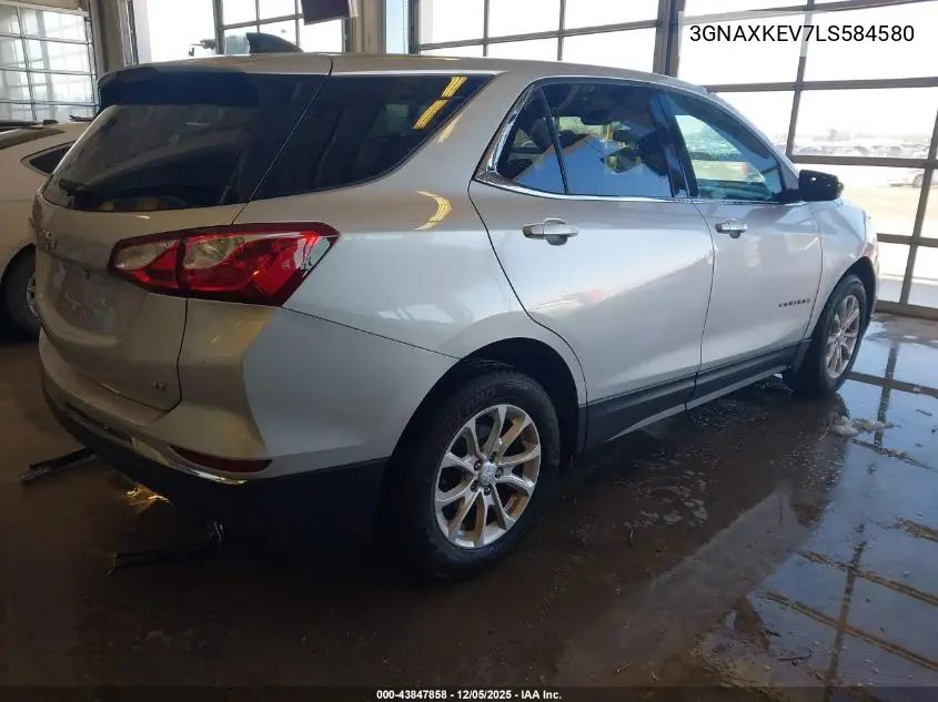 3GNAXKEV7LS584580 2020 Chevrolet Equinox Fwd Lt 1.5L Turbo