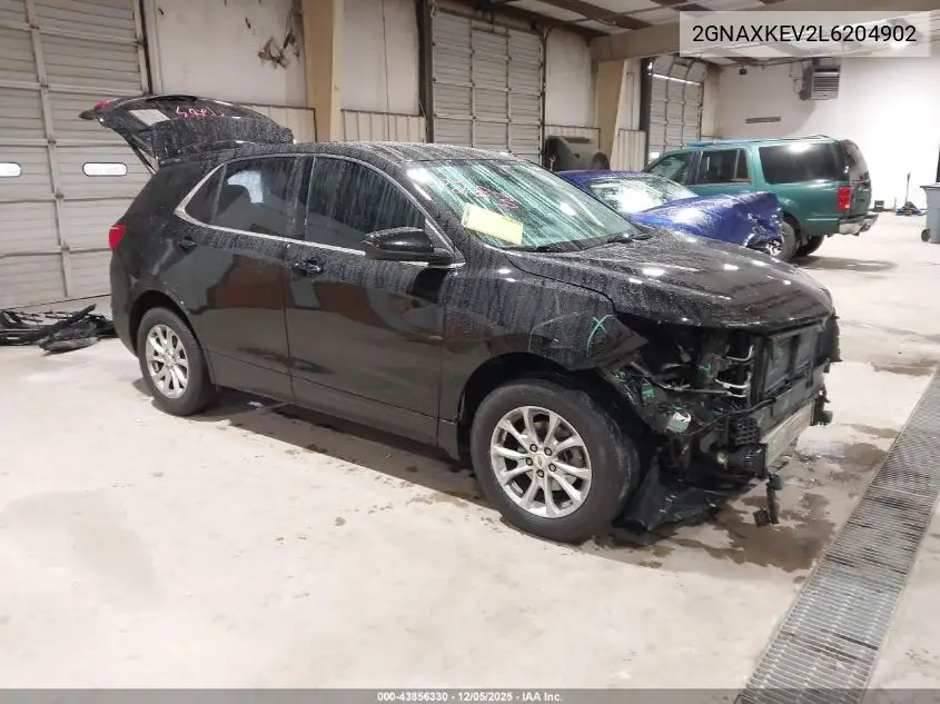 2GNAXKEV2L6204902 2020 Chevrolet Equinox Fwd Lt 1.5L Turbo