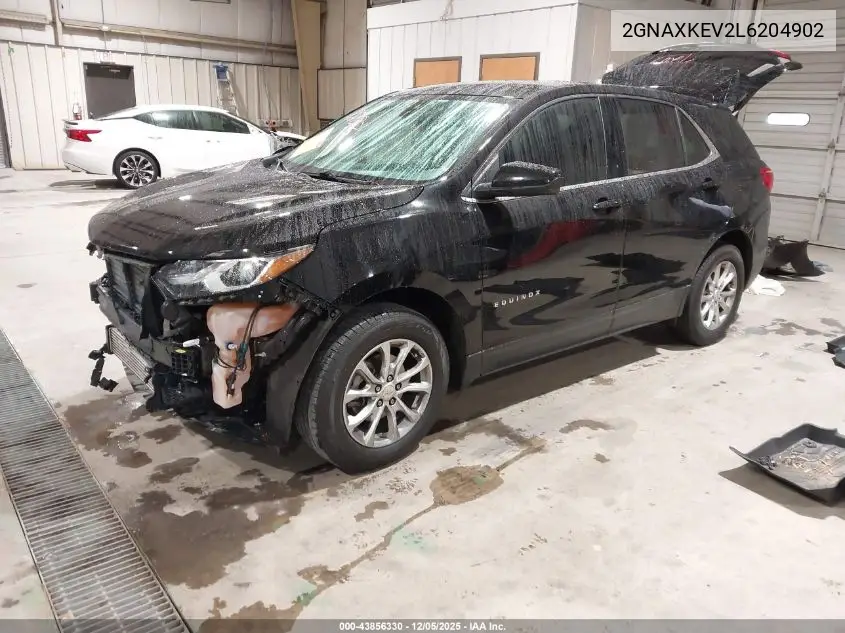 2GNAXKEV2L6204902 2020 Chevrolet Equinox Fwd Lt 1.5L Turbo