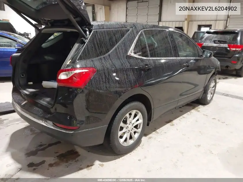 2GNAXKEV2L6204902 2020 Chevrolet Equinox Fwd Lt 1.5L Turbo
