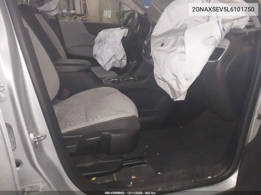 2GNAXSEV5L6101750 2020 Chevrolet Equinox Ls