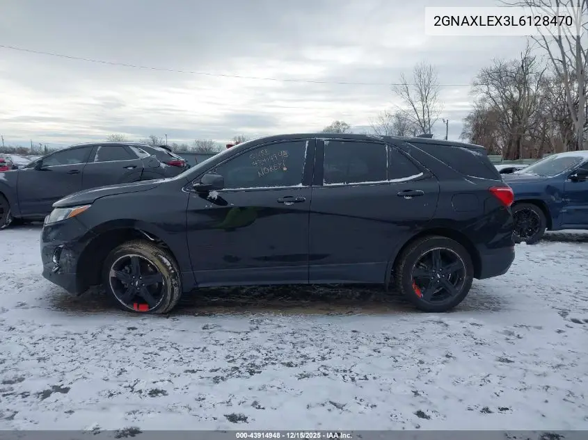 2GNAXLEX3L6128470 2020 Chevrolet Equinox Fwd Lt 2.0L Turbo