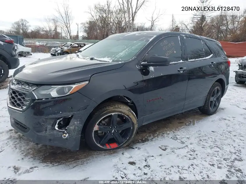 2GNAXLEX3L6128470 2020 Chevrolet Equinox Fwd Lt 2.0L Turbo